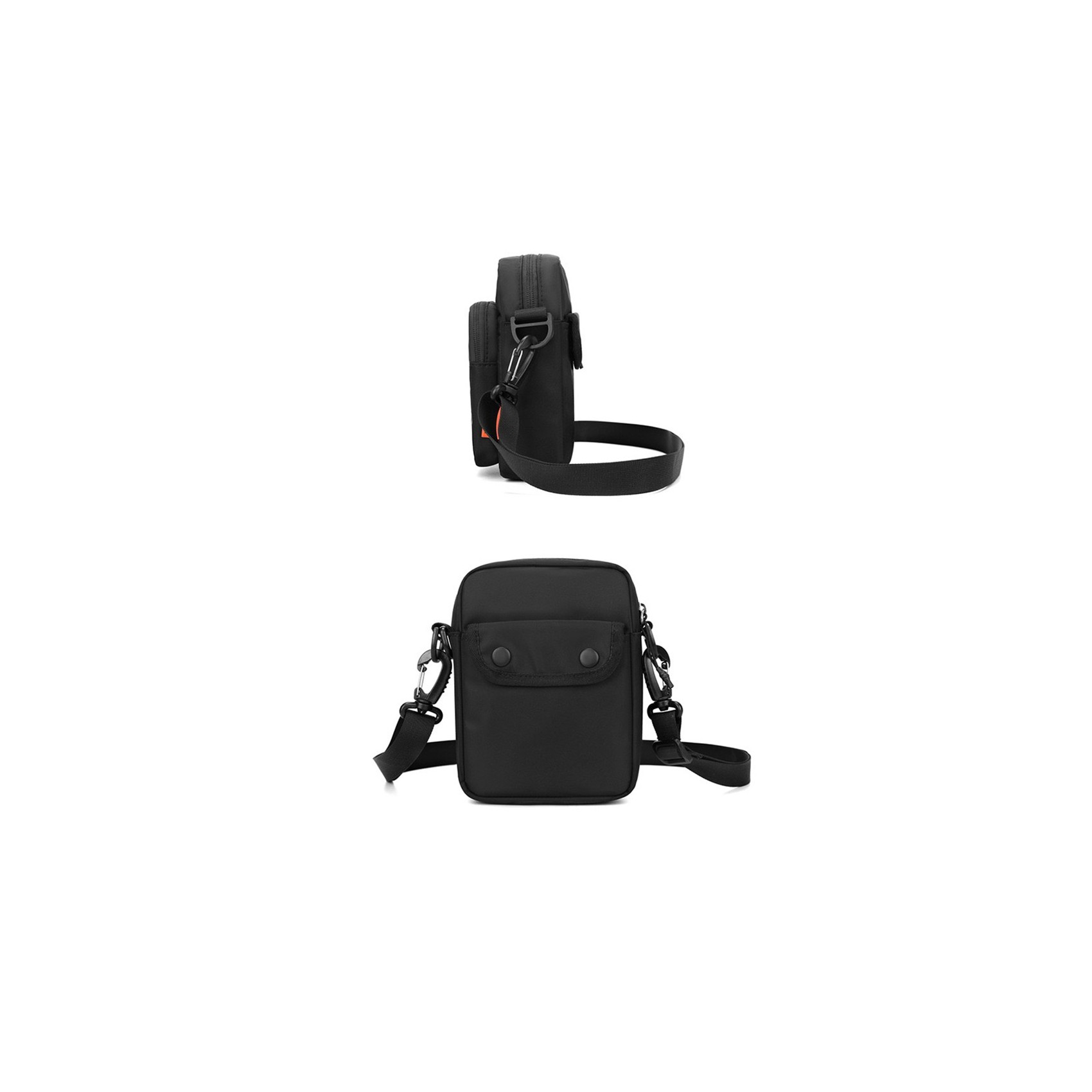 Чоловіча сумка барсетка Renton через плече чорна