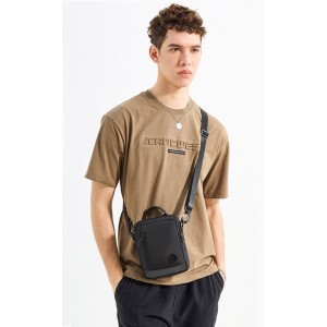 Мужская сумка барсетка через плечо Henry черная