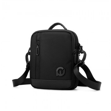 Мужская сумка барсетка через плечо Henry черная фото