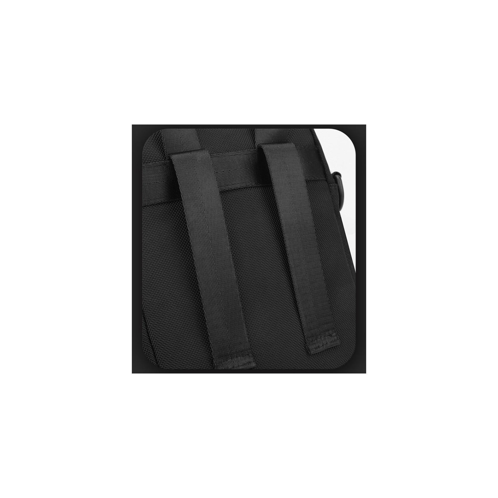 Мужская сумка барсетка через плечо Henry черная