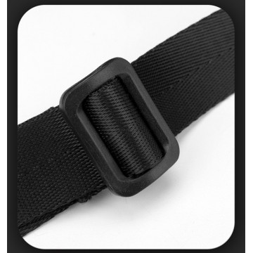 Чоловіча сумка барсетка через плече Henry чорна фото