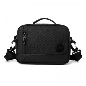 Мужская сумка барсетка через плечо Marc черная