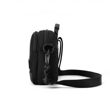 Мужская сумка барсетка через плечо Marc черная фото