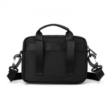 Чоловіча сумка барсетка через плече Marc чорна фото