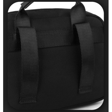 Мужская сумка барсетка через плечо Marc черная фото