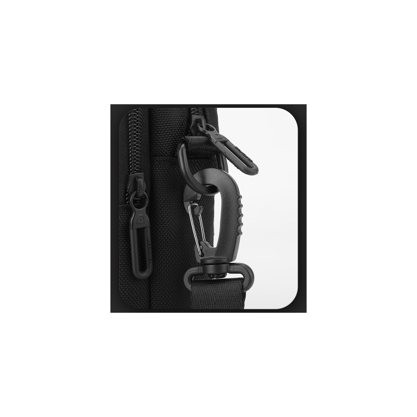 Чоловіча сумка барсетка через плече Marc чорна