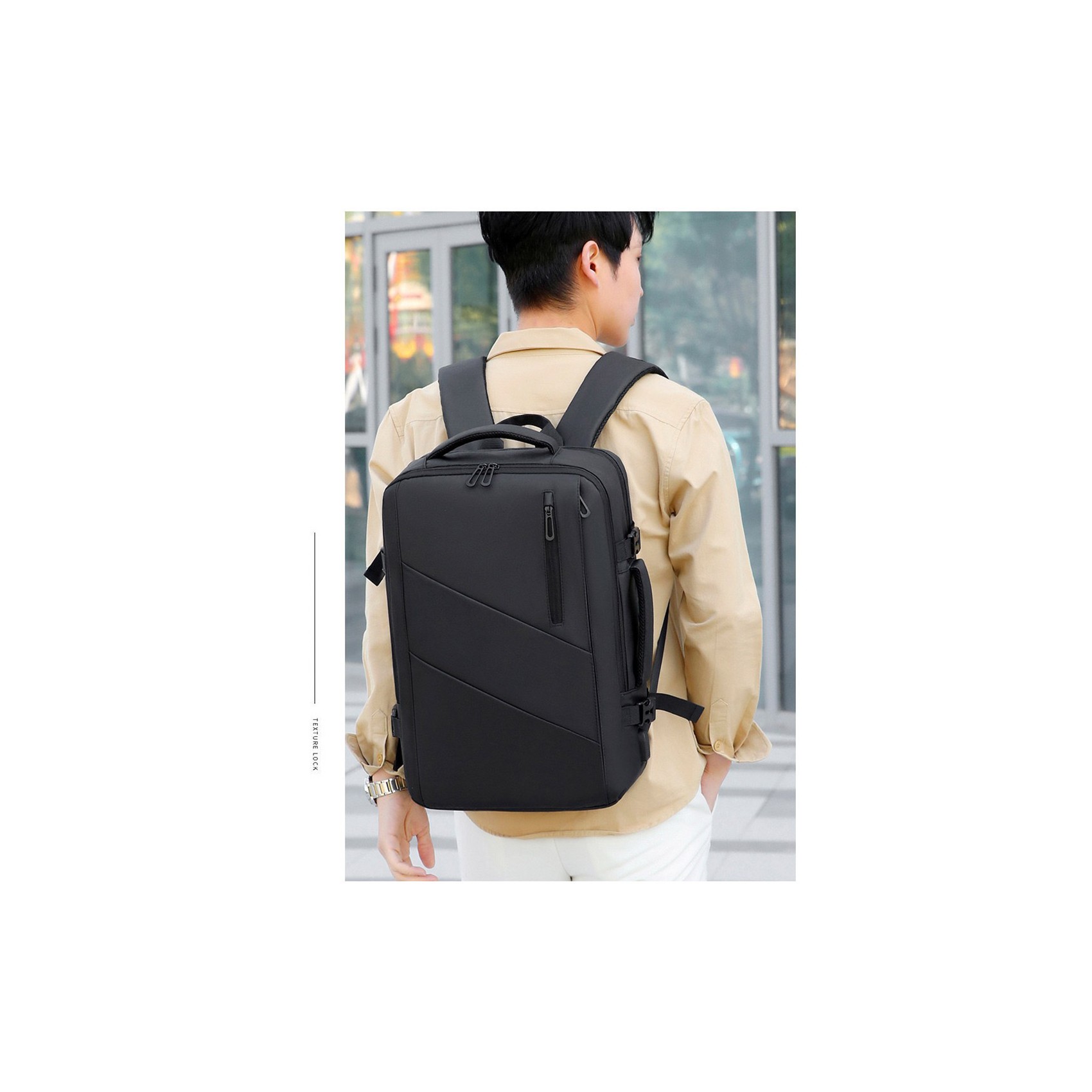 Чоловічий рюкзак Quentin чорний