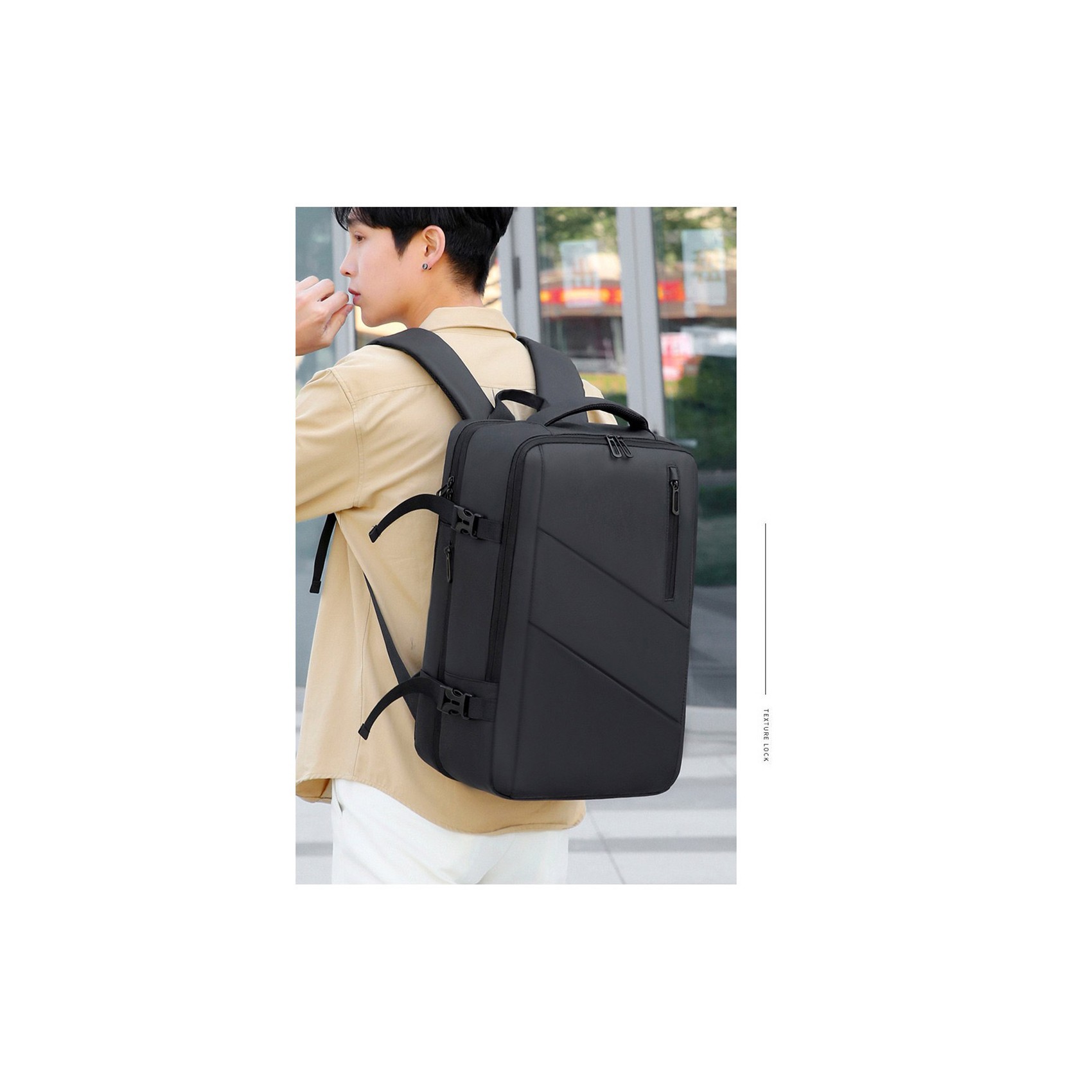 Чоловічий рюкзак Quentin чорний