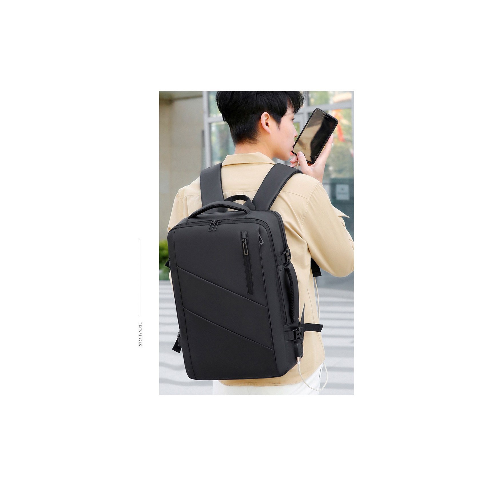 Мужской рюкзак Quentin черный