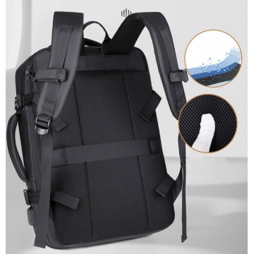 Чоловічий рюкзак Quentin чорний фото