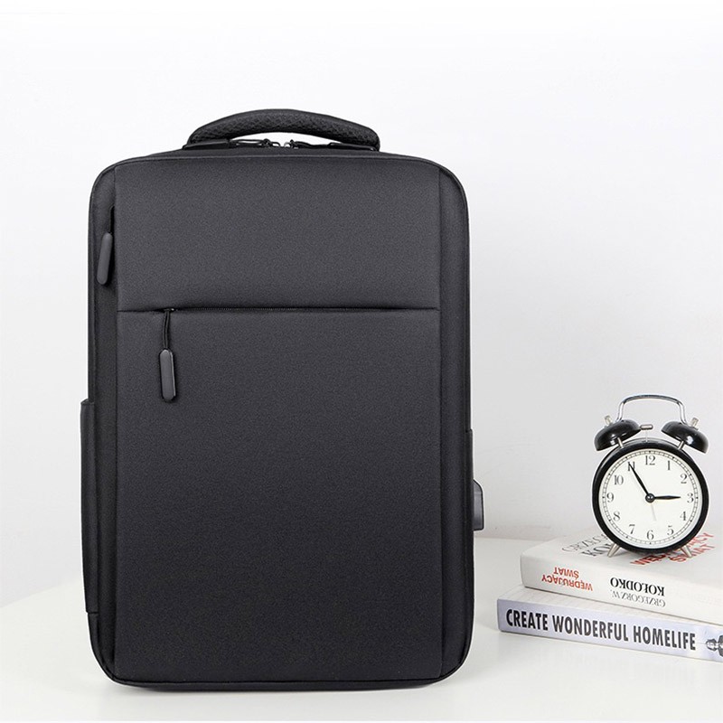 Мужской рюкзак для ноутбука Edelman черный - 3 фото