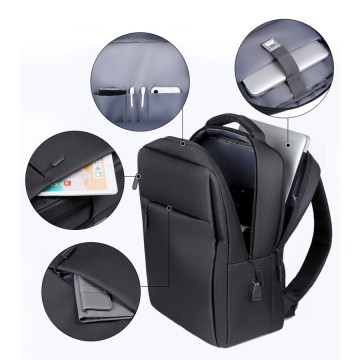 Мужской рюкзак для ноутбука Edelman черный фото