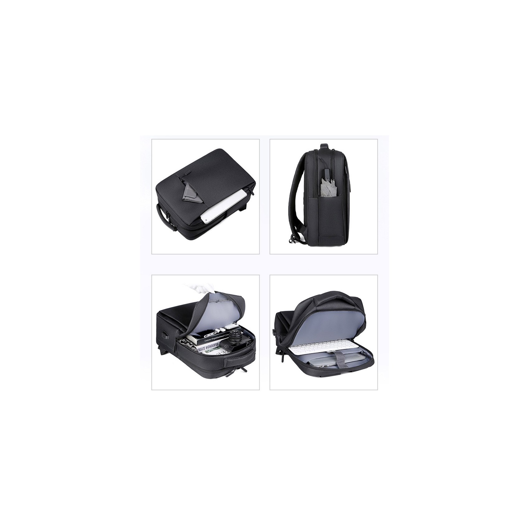 Мужской рюкзак для ноутбука Edelman черный