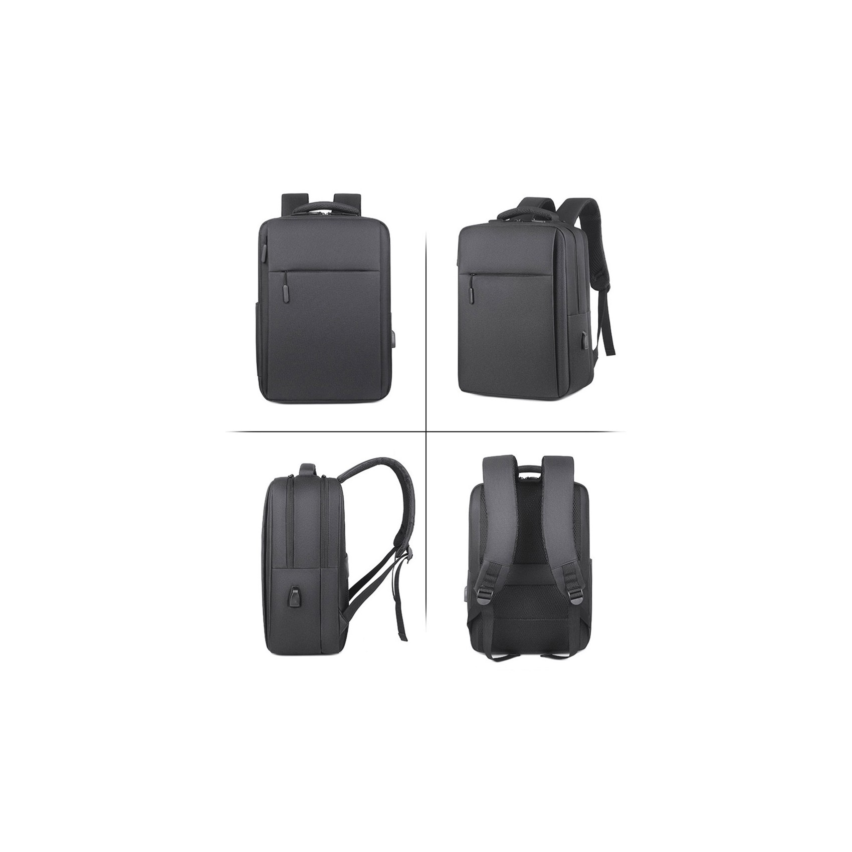 Чоловічий рюкзак для ноутбука Edelman чорний