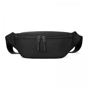 Сумка бананка на пояс Lester чорна