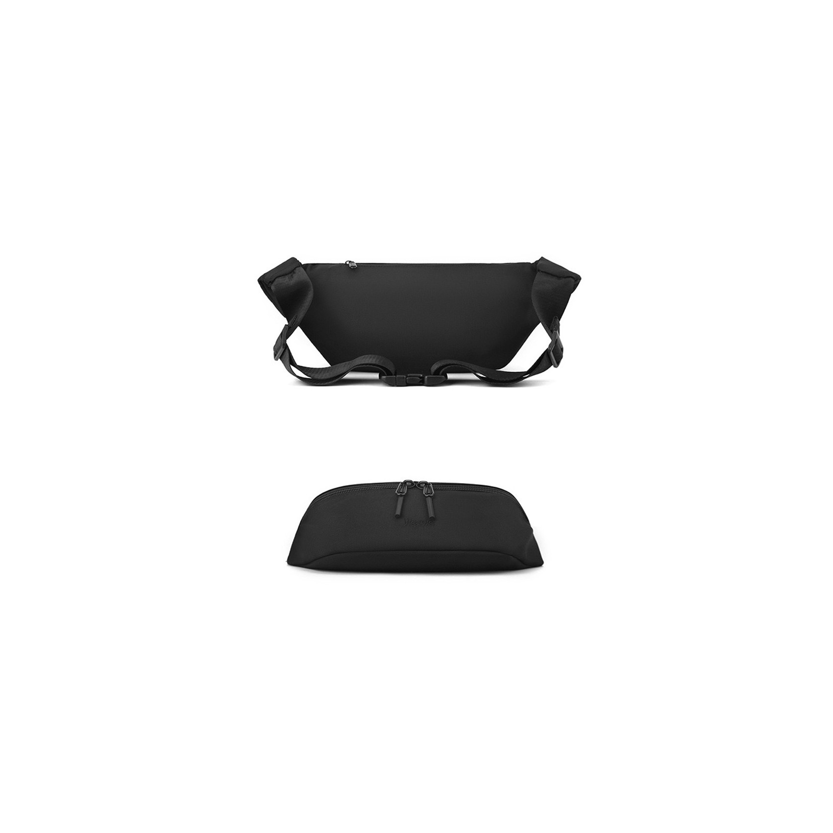 Сумка бананка на пояс Lester чорна