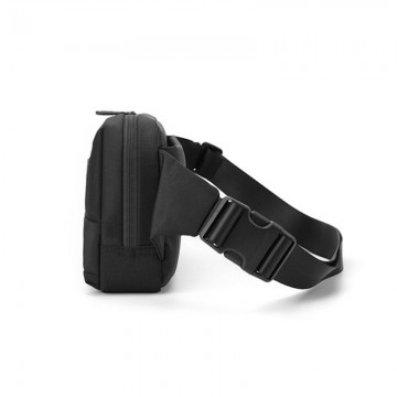 Сумка бананка на пояс Martin черная фото