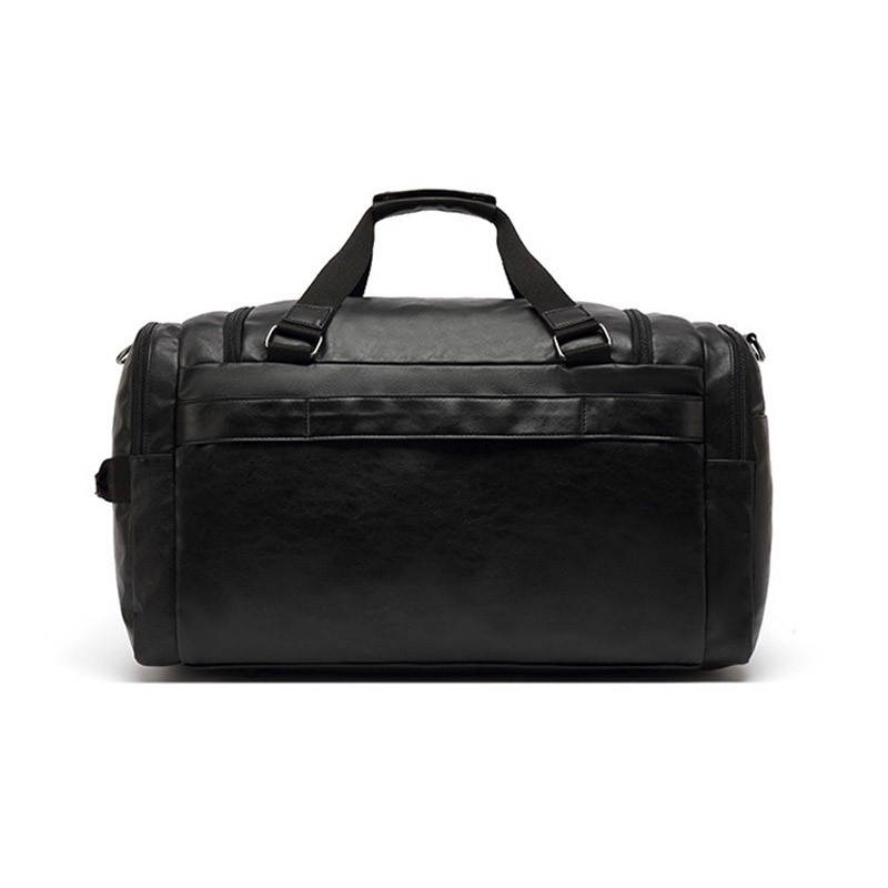 Мужская дорожная сумка Tobias черная - 1 фото