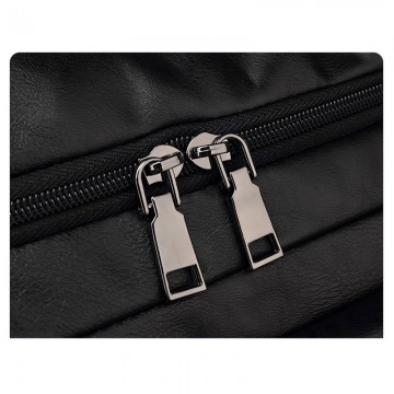 Чоловіча дорожня сумка Tobias чорна фото