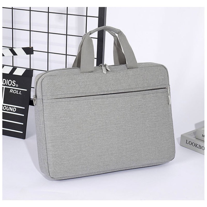Сумка для ноутбука Matthew сіра - 3 фото