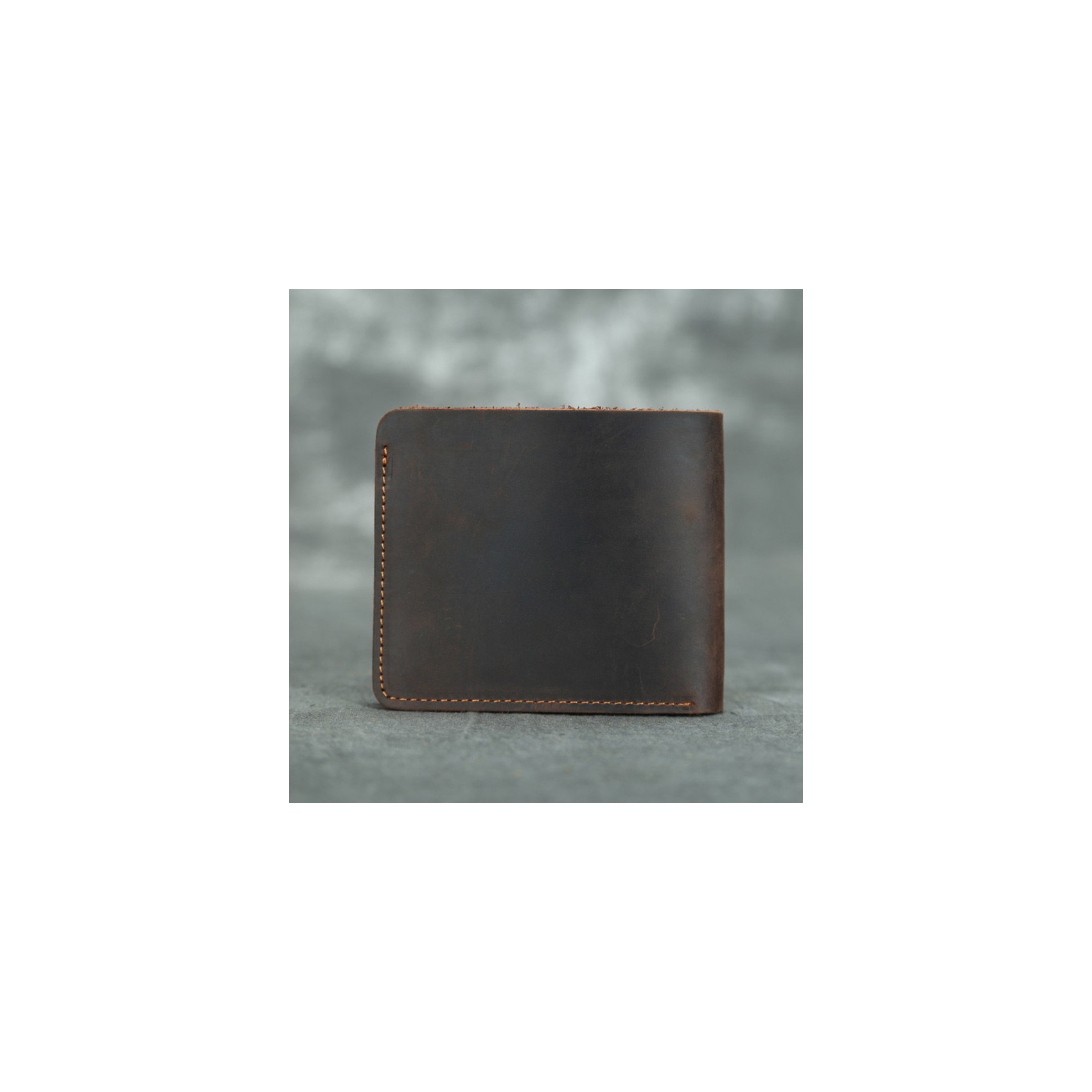 Чоловічий шкіряний гаманець William темно-коричневий