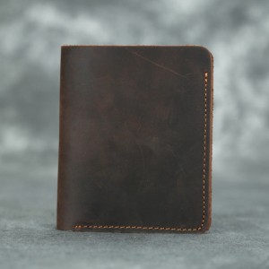 Мужской кожаный кошелек Marshall темно-коричневый