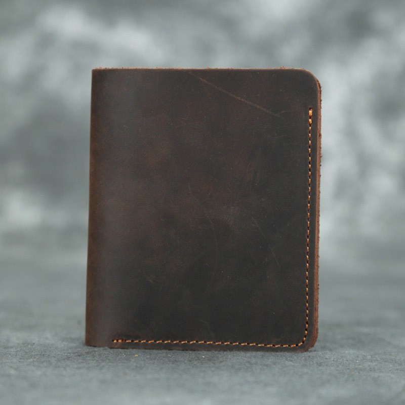 Мужской кожаный кошелек Marshall темно-коричневый