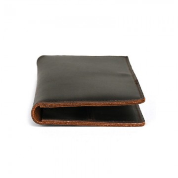 Мужской кожаный кошелек Henry темно-коричневый фото