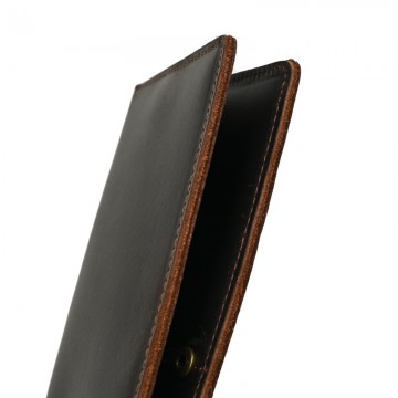 Мужской кожаный кошелек Henry темно-коричневый фото