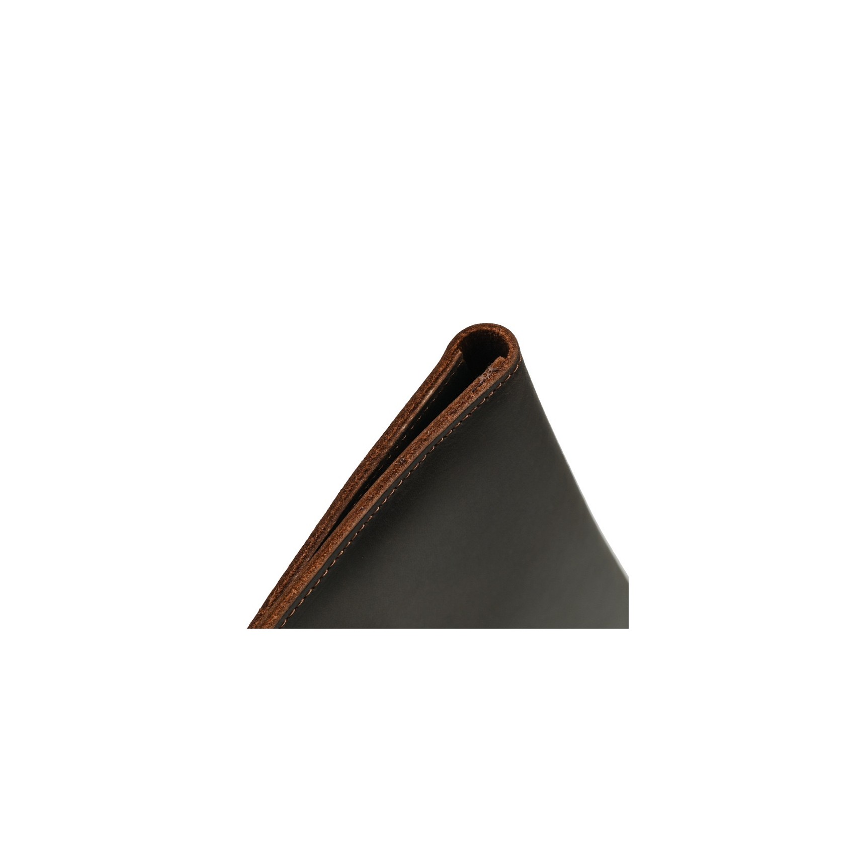 Мужской кожаный кошелек Henry темно-коричневый