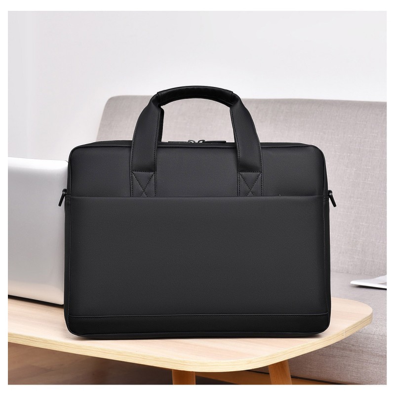 Сумка для ноутбука Confident 16 чорна - 15 фото