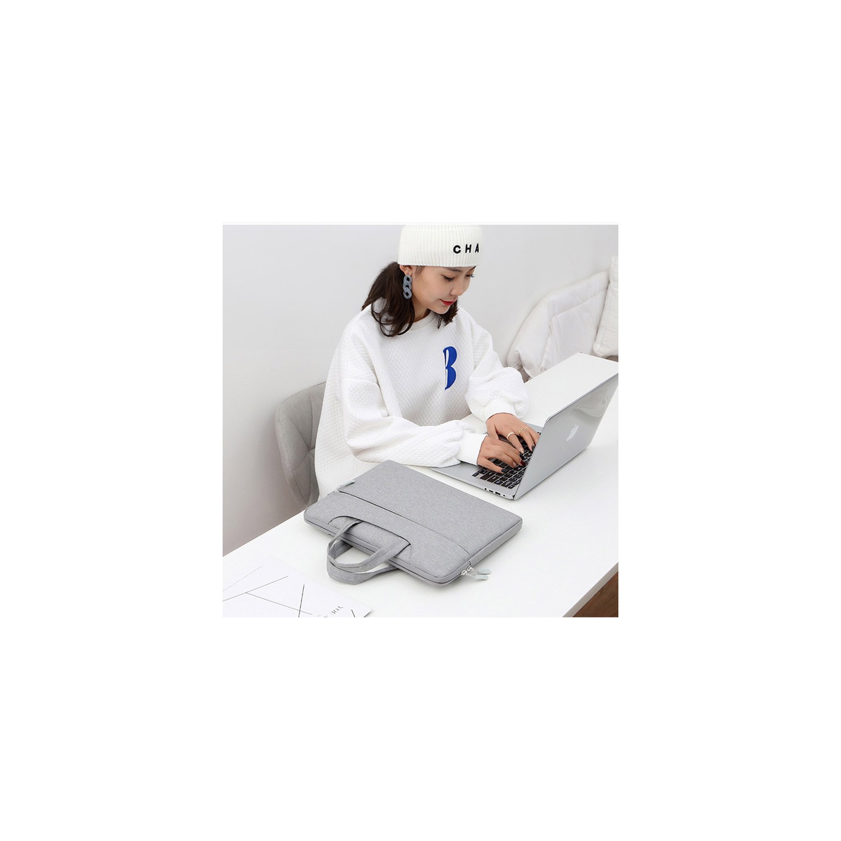 Сумка для ноутбука Merliot 14 сіра