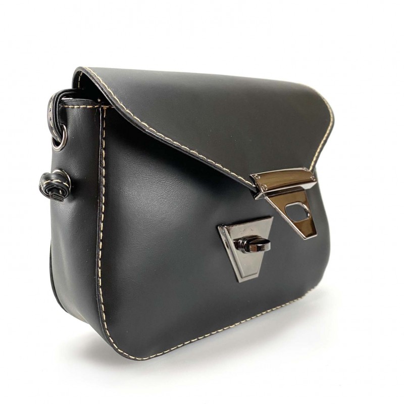 Женская сумка-клатч Jane черная - 4 фото