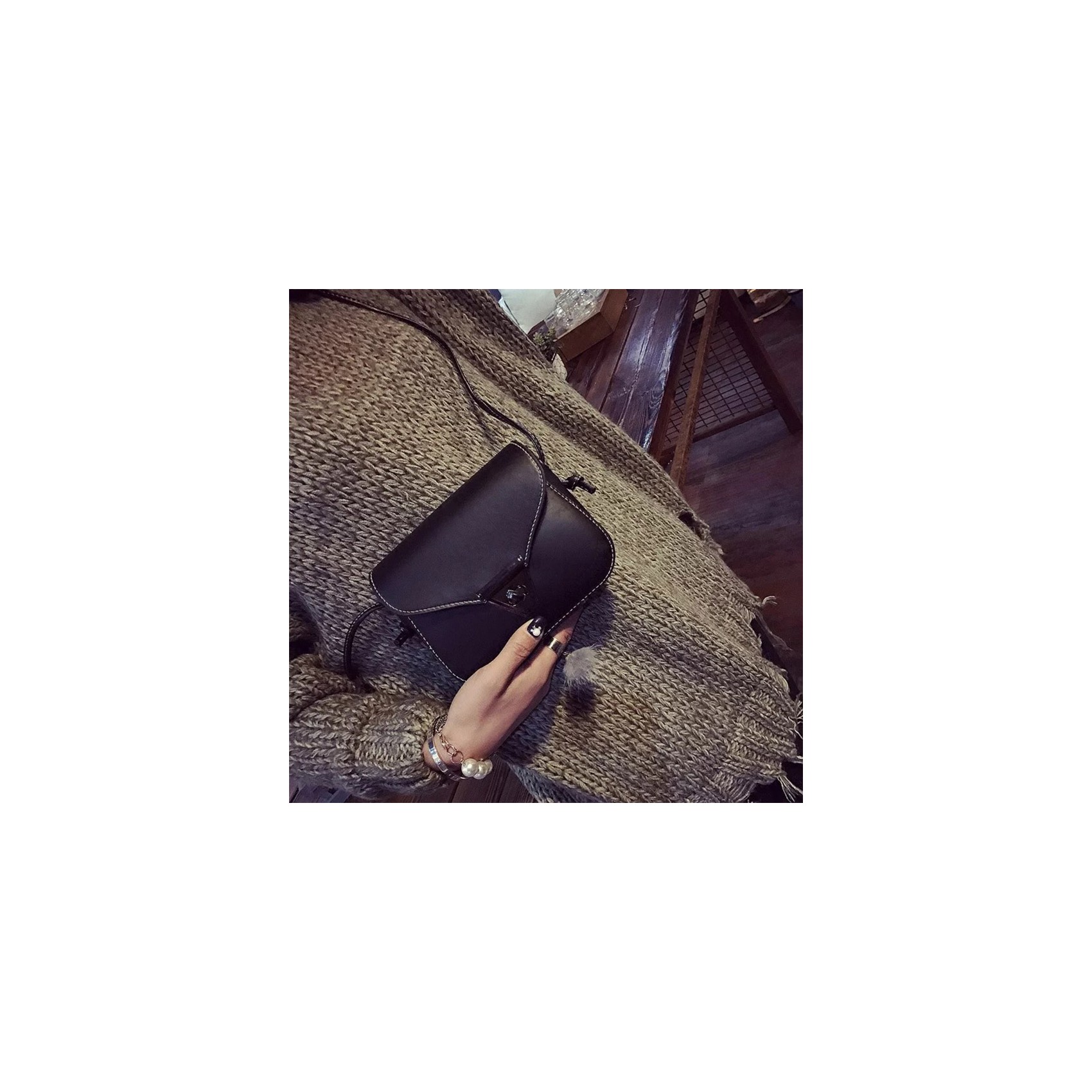 Женская сумка-клатч Jane черная