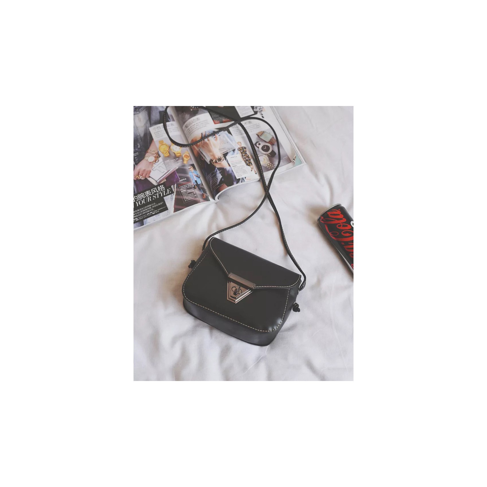 Жіноча сумка-клатч Jane чорна