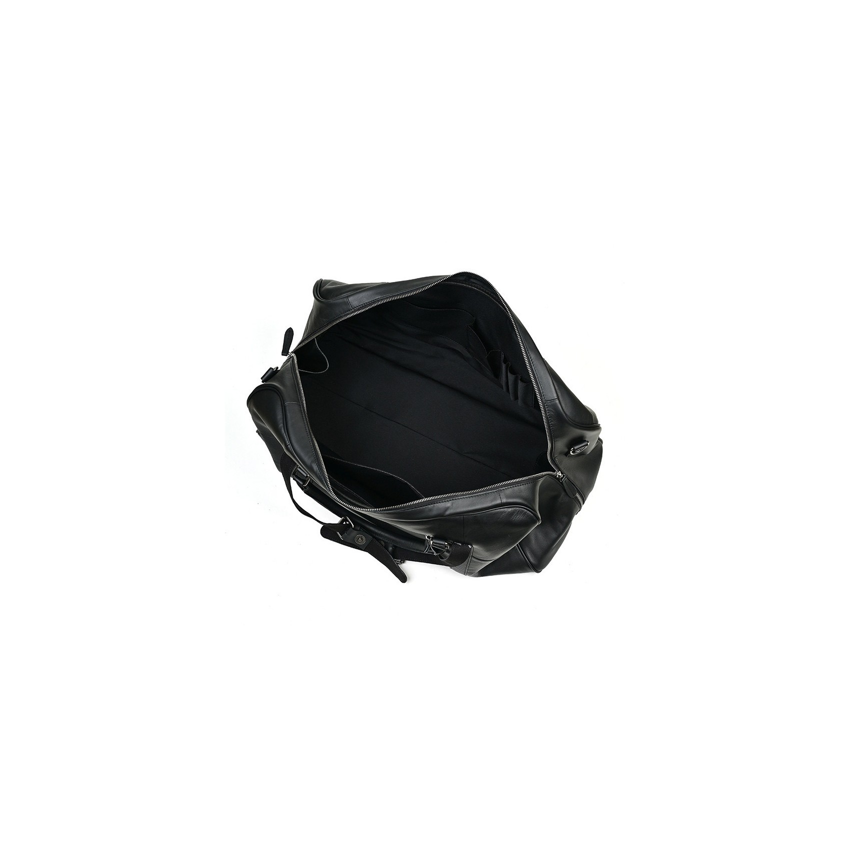 Мужская кожаная дорожная сумка Tiverton черная