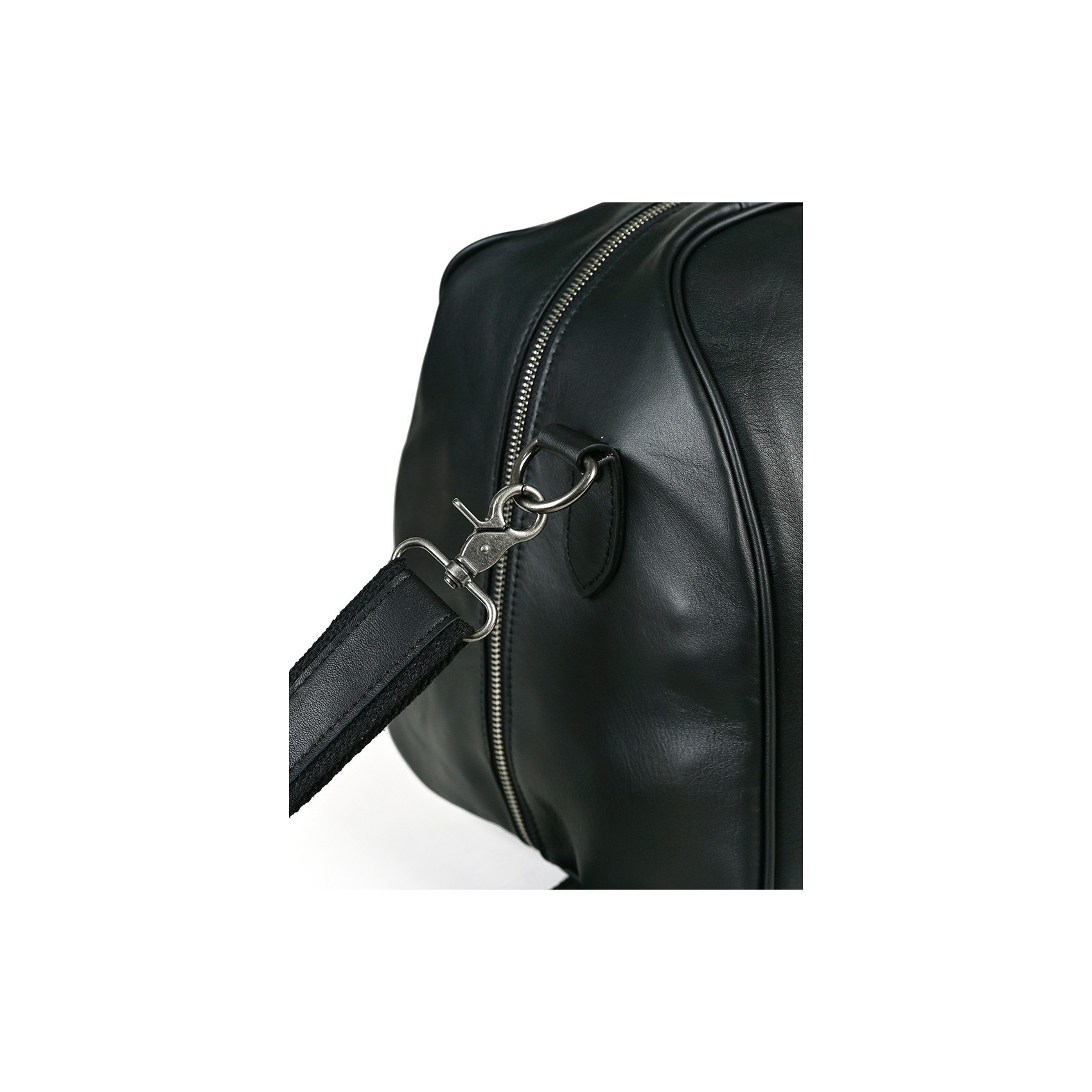 Чоловіча шкіряна дорожня сумка Tiverton чорна