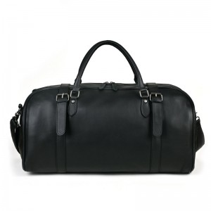 Чоловіча шкіряна дорожня сумка Tiverton чорна