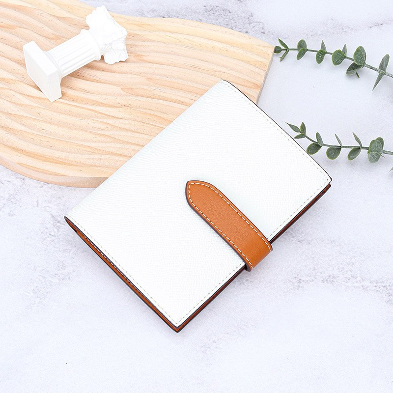 Женский кожаный кошелек Emeline белый