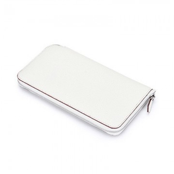 Женский кожаный кошелек Candice белый фото