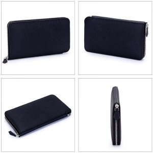 Жіночий шкіряний гаманець Candice чорний