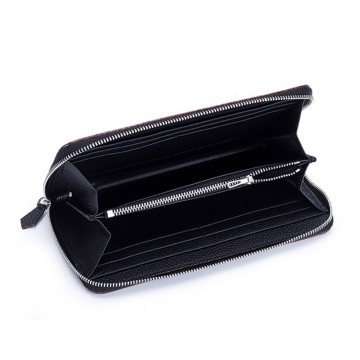 Жіночий шкіряний гаманець Candice чорний фото