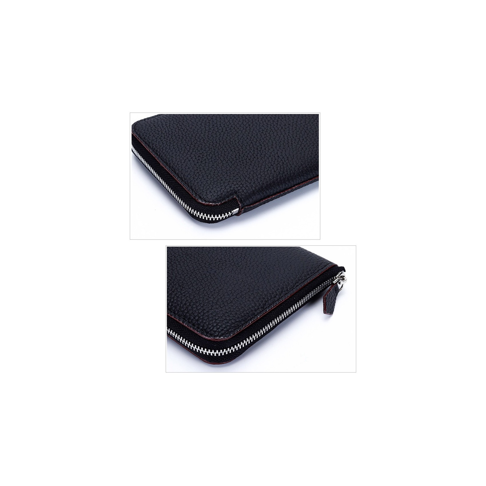 Жіночий шкіряний гаманець Candice чорний