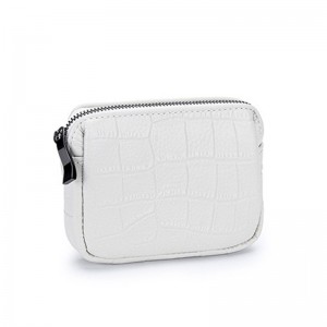 Жіночий шкіряний гаманець Chantal білий