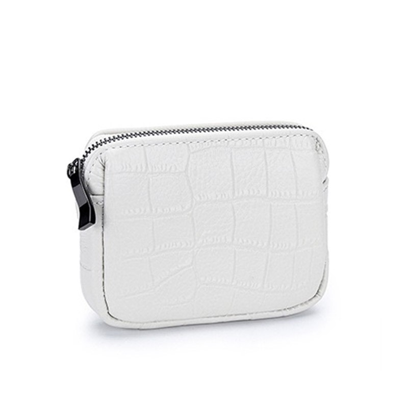 Женский кожаный кошелек Chantal белый