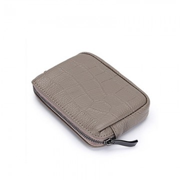 Жіночий шкіряний гаманець Chantal бежевий фото