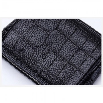 Жіночий шкіряний гаманець Chantal чорний фото