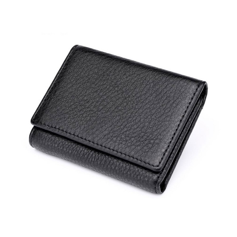 Женский кожаный кошелек Hayley черный