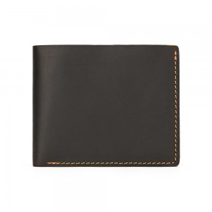 Чоловічий шкіряний гаманець Hampton темно-коричневий