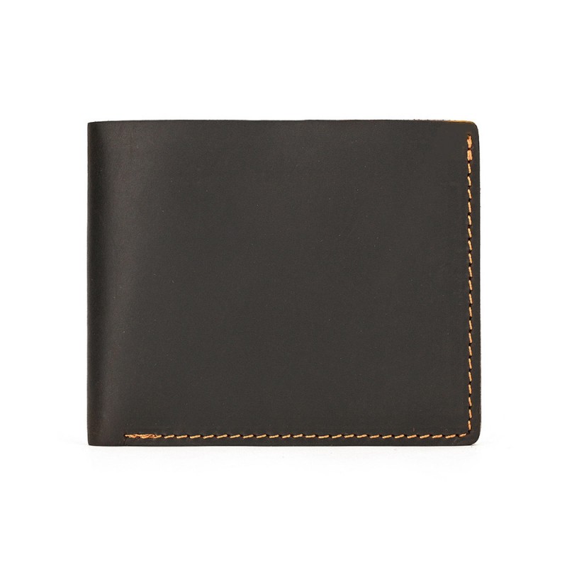 Чоловічий шкіряний гаманець Hampton темно-коричневий